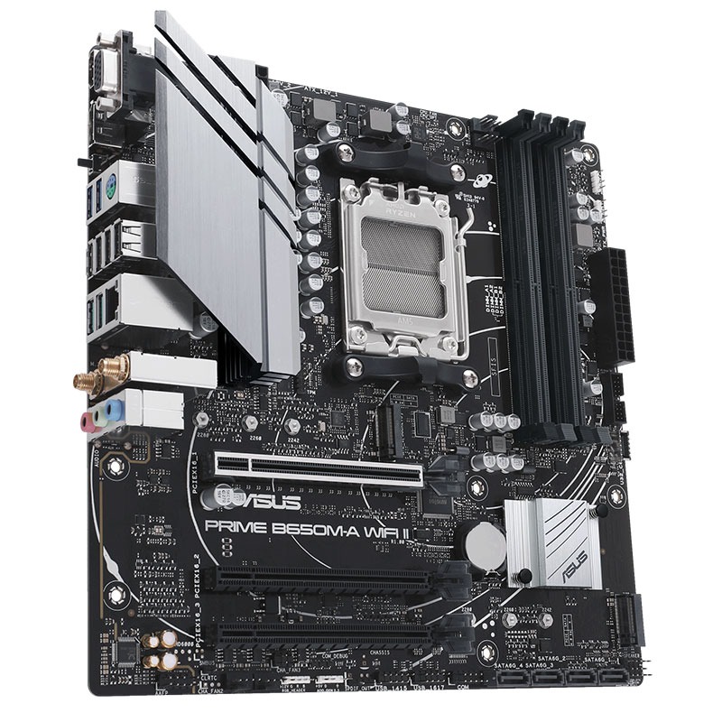 Carte Mère ASUS PRIME B650M-A WIFI II AM5 (90MB1EG0-M0EAY0) - Image 3
