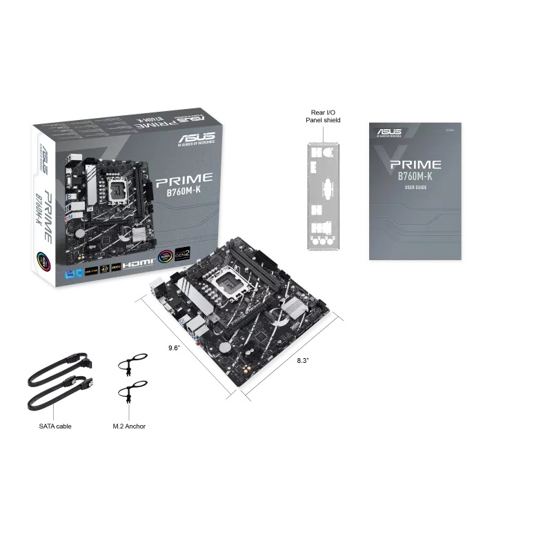Carte Mère ASUS Prime B760M-K - Image 6