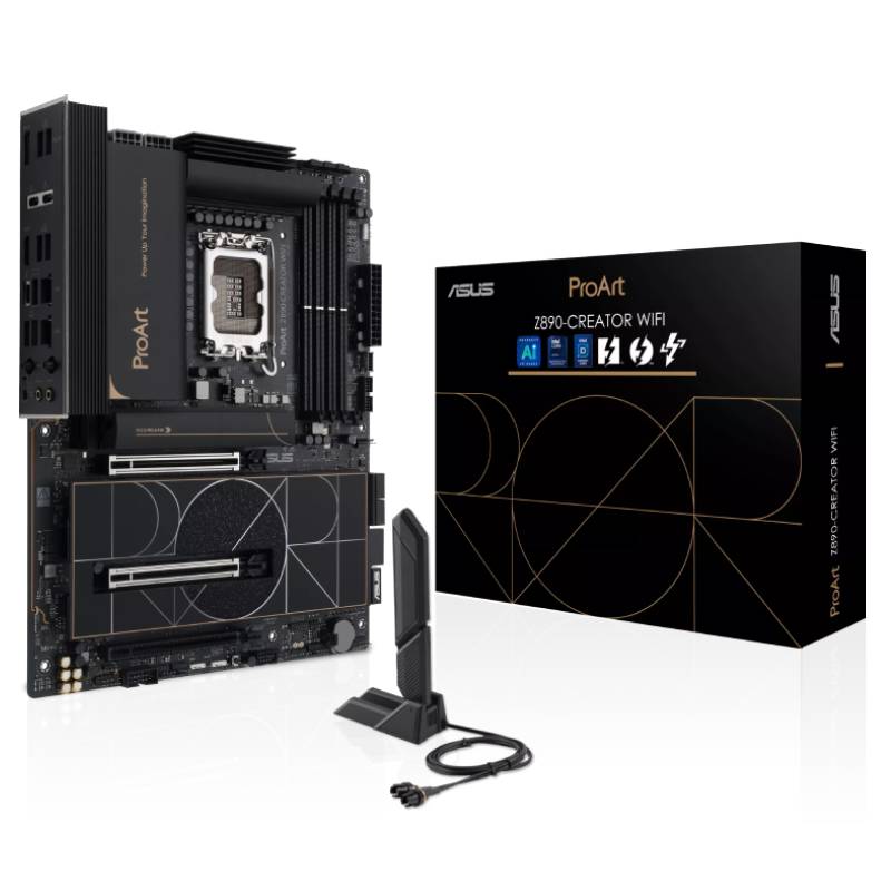 ASUS PROART Z890-CREATOR WIFI Intel Z890 LGA 1851 (Socket V1) ATX, Photo boutique MyTek chez MyTek