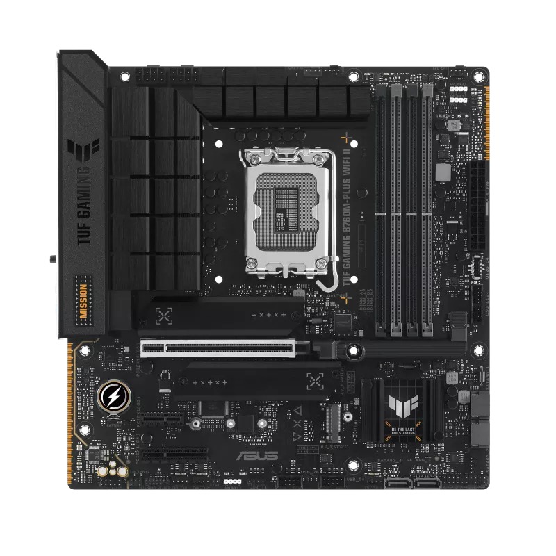 ASUS TUF GAMING B760M-PLUS WIFI II Intel B760 LGA 1700 micro ATX, Photo boutique MyTek chez MyTek