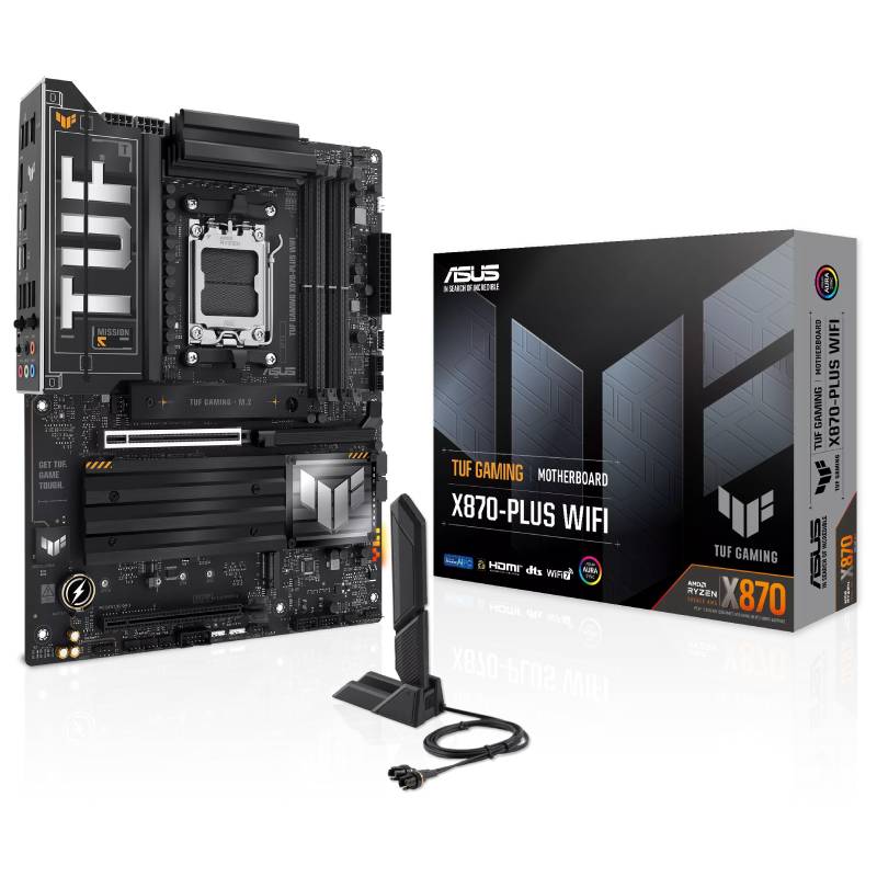 Carte Mère Asus TUF Gaming X870-Plus WIFI AM5, Photo boutique MyTek chez MyTek