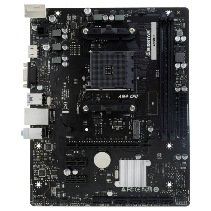 Carte Mère BIOSTAR A520MHP Micro ATX - Image 2