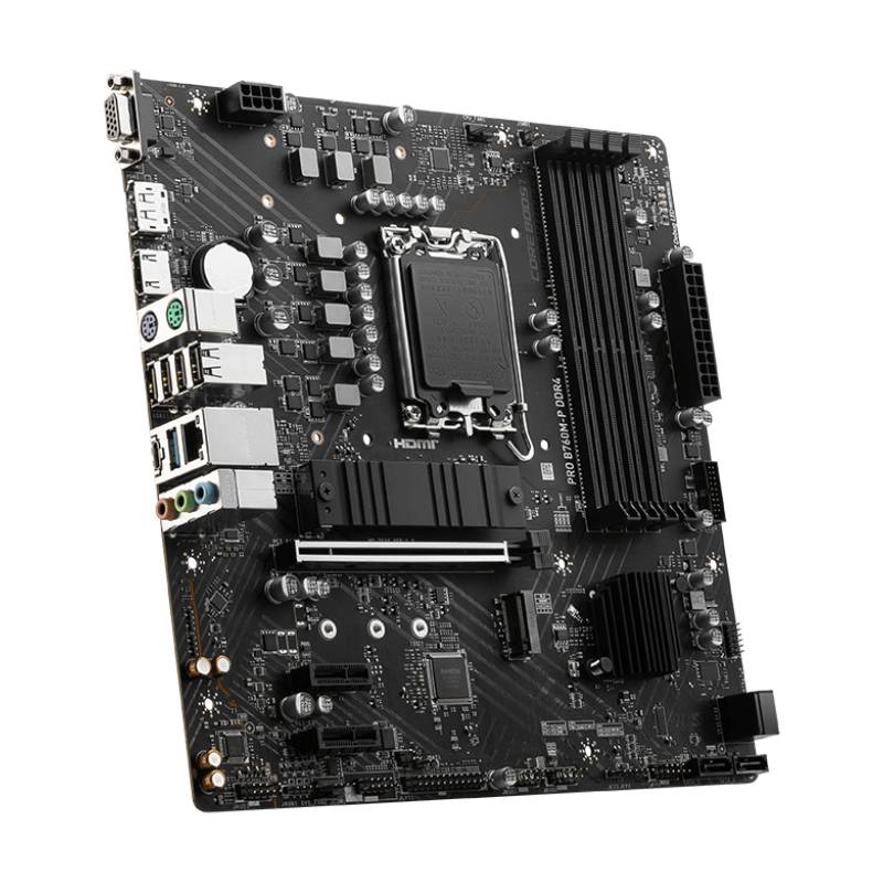 Carte Mère MSI PRO B760M-P DDR4 m-ATX (4711377030991) - Image 3