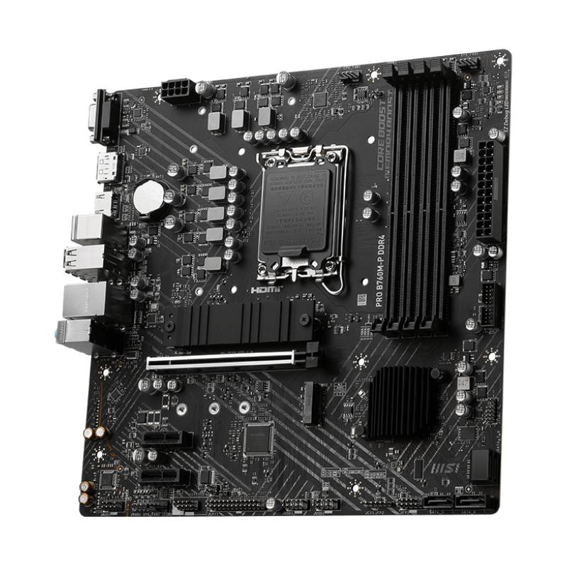 Carte Mère MSI PRO B760M-P DDR4 m-ATX (4711377030991) - Image 4