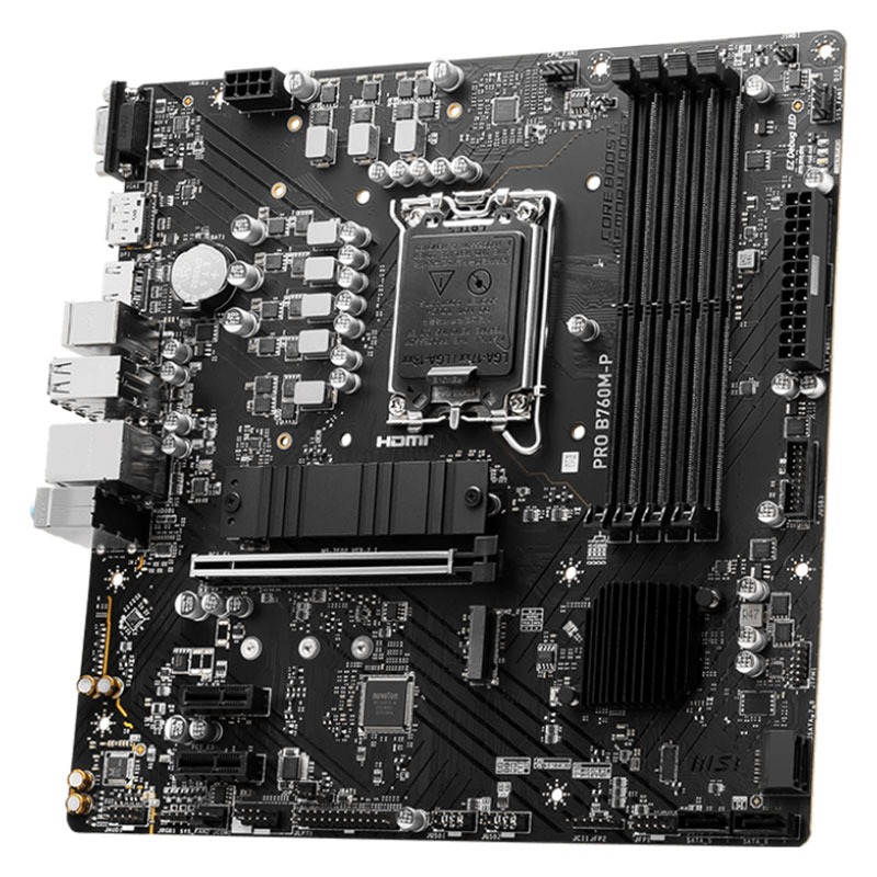 Carte Mère MSI PRO B760M-P DDR5 (911-7E02-030) - Image 4