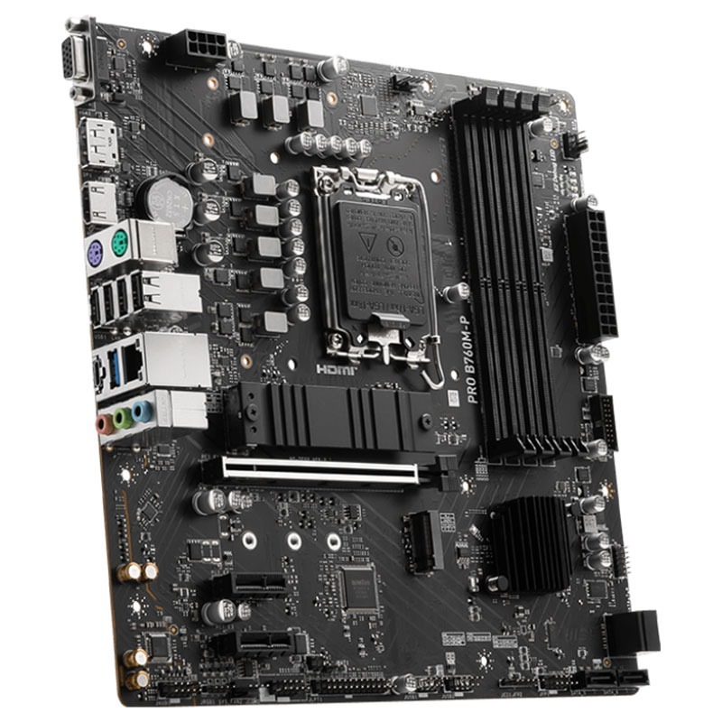 Carte Mère MSI PRO B760M-P DDR5 (911-7E02-030) - Image 3