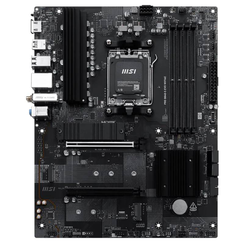 Carte Mère MSI PRO B840-S EVO WIFI6E (911-7E93-001) - Image 2