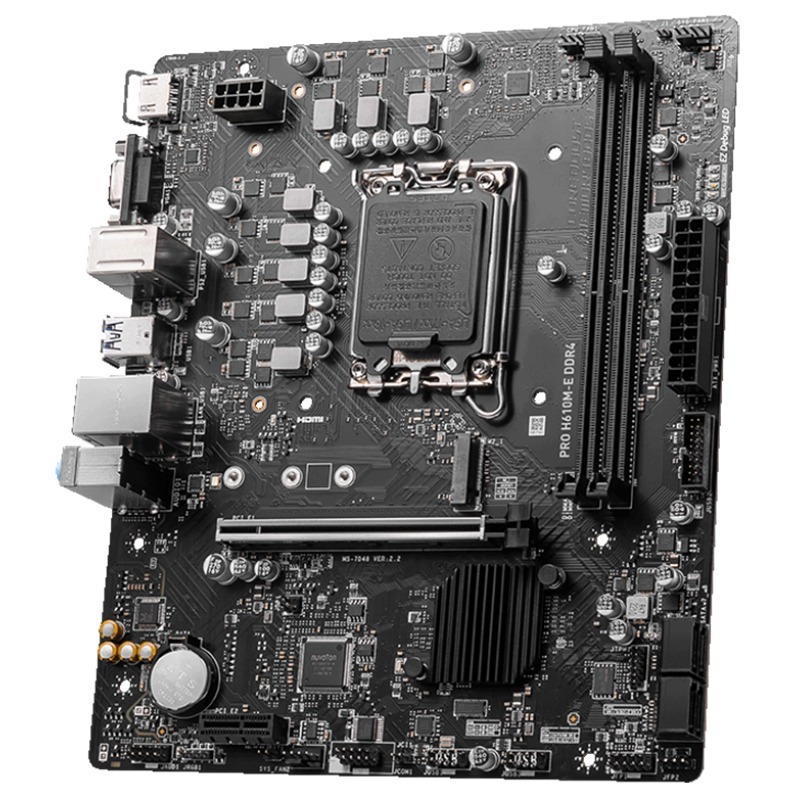 Carte Mère MSI PRO H610M-E DDR4 (4711377002660) - Image 4