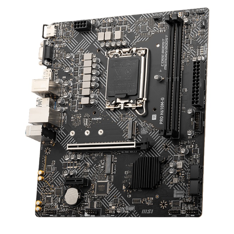 Carte Mère MSI PRO H610M-G DDR5 (911-7D46-225) - Image 3