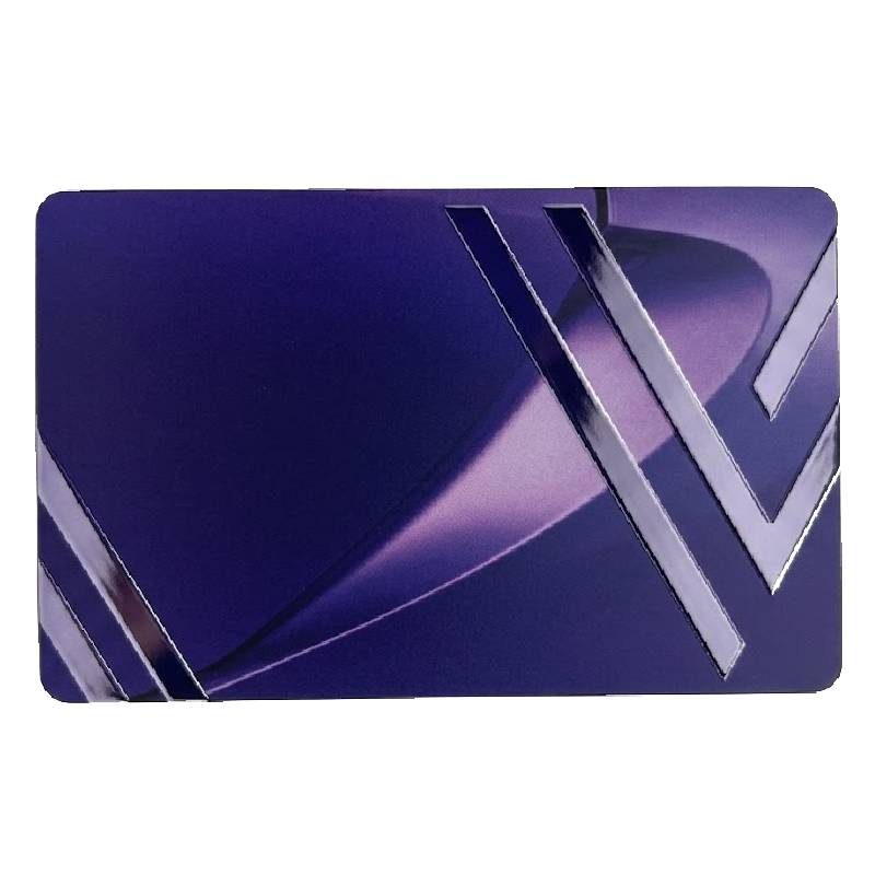 Carte Visite VCARD Designe V Sans Contact - Lavander