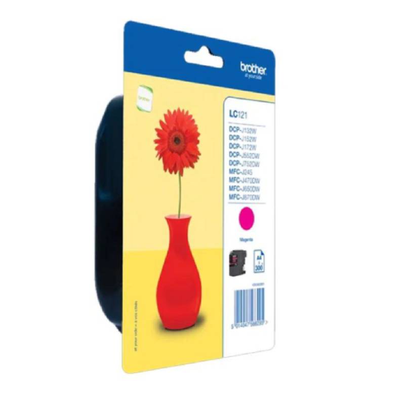 Cartouche Jet d'encre Original BROTHER LC121 - Magenta (LC-121M)