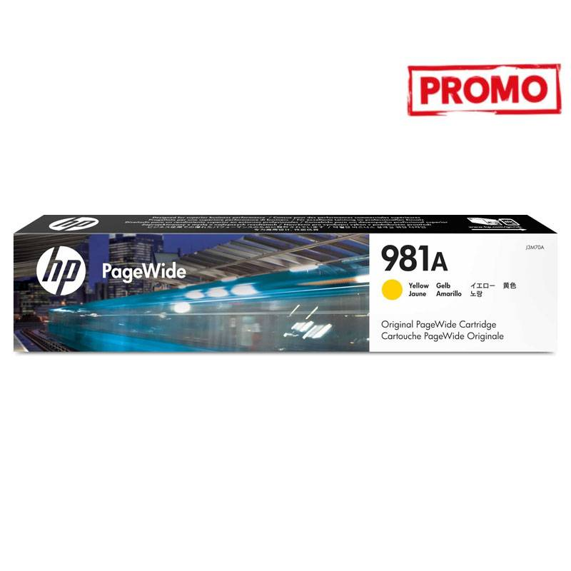 Cartouche Original HP 981A PageWide - Jaune