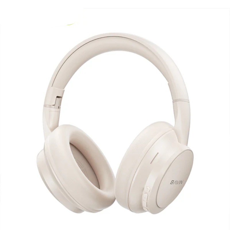 Casque BAVIN Audio Sans Fil Bluetooth Type-C - Beige