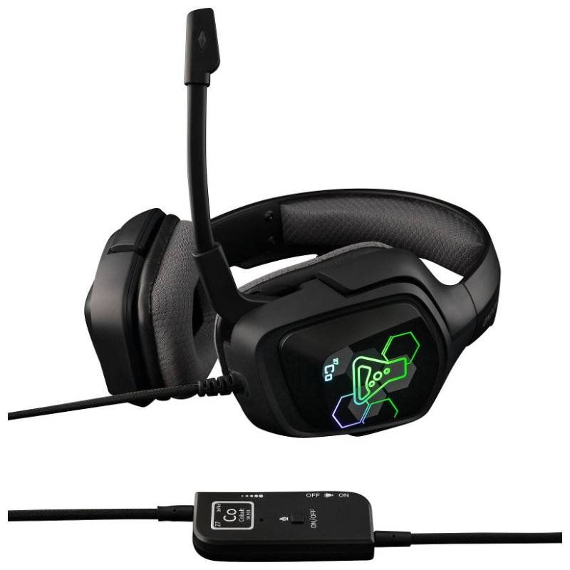 Casque filaire gamer G-LAB 7.1 surround - Noir - Image 4