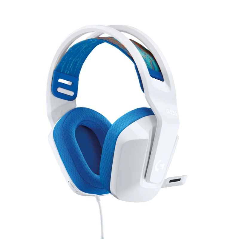 Casque Filaire Gamer LOGITECH G335 3.5mm - Blanc - Image 2