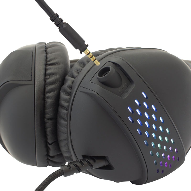 Casque Filaire Gamer WHITE SHARK OX GH-2140 - Noir - Image 4