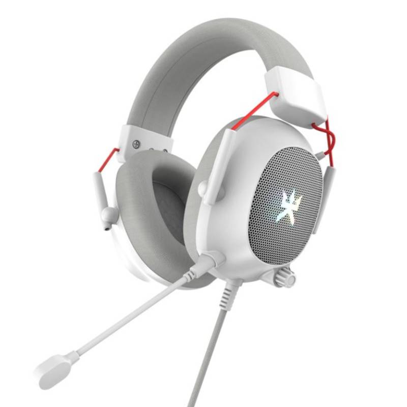 Casque Filaire Gaming Alpha Omega Players Cryo - Blanc 
