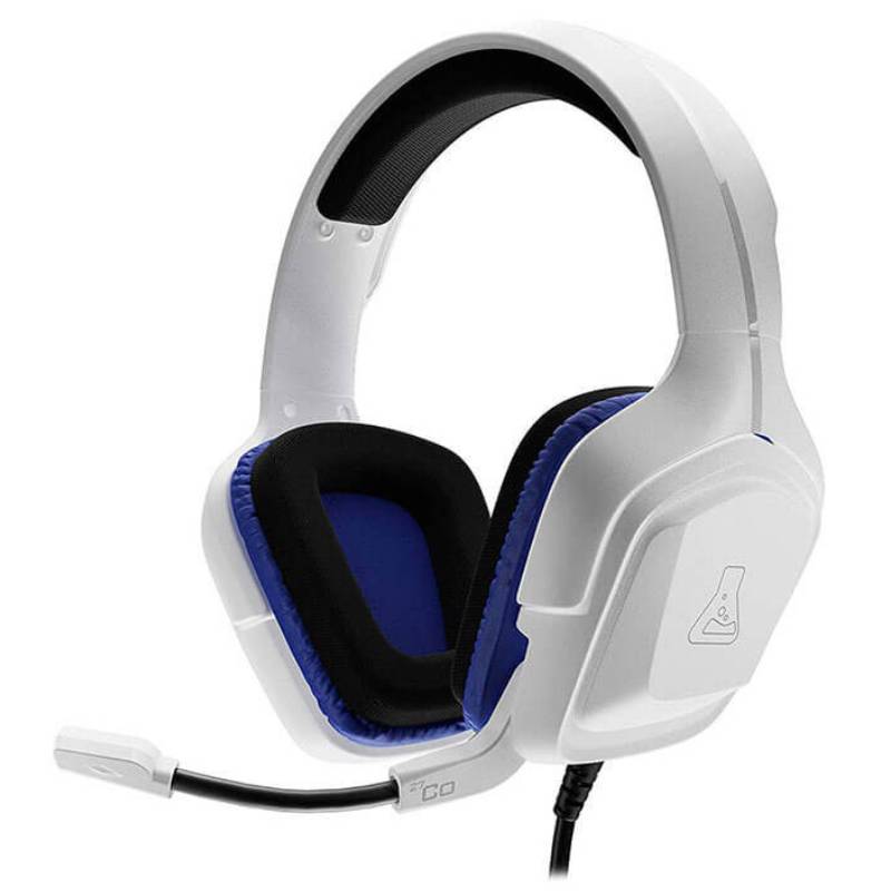 Casque Filaire Gaming G-lab Korp Cobalt - Blanc 