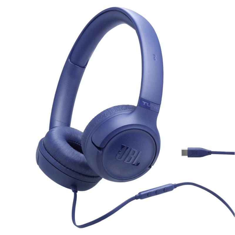 Casque Filaire JBL Tune 530C Type-C - Bleu