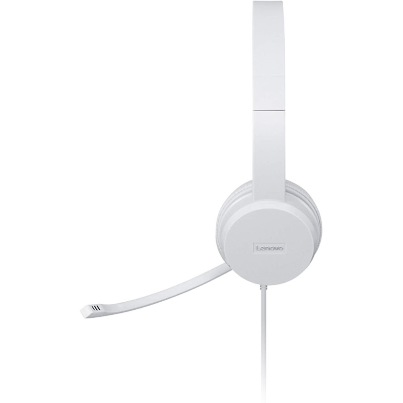 Casque Filaire LENOVO STEREOB 110 USB - Blanc - Image 2