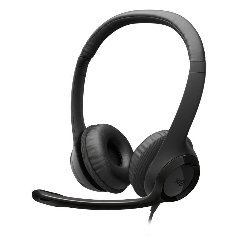 Casque Filaire Logitech H390 USB Type-C - Noir