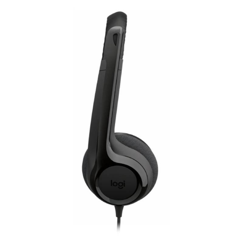 Casque Filaire Logitech H390 USB Type-C - Noir - Image 2