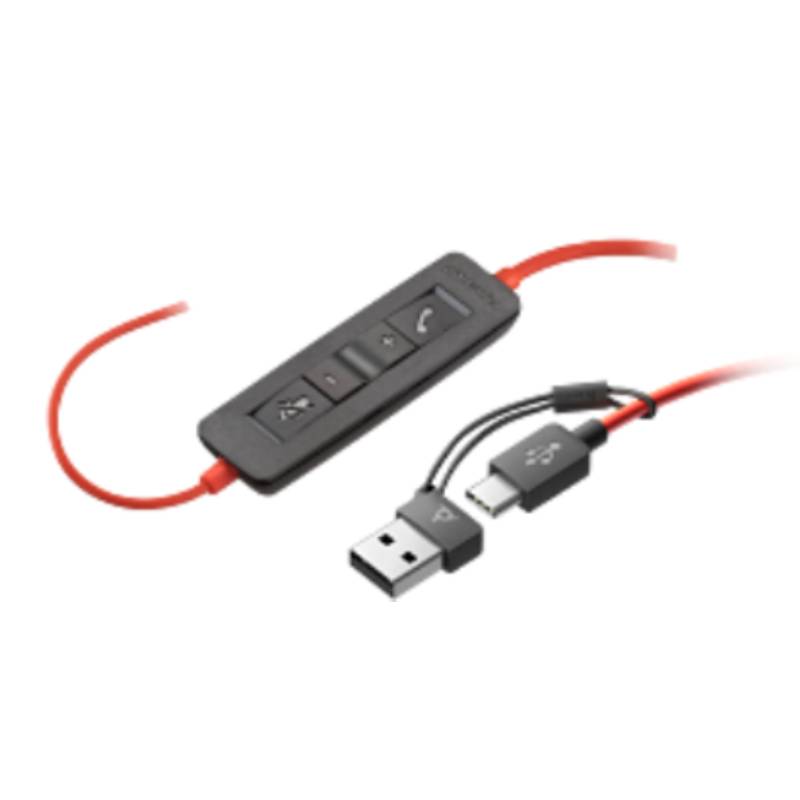 Casque Filaire Poly 3225 USB Type-C - Noir - Image 4