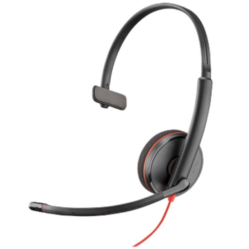 Casque Filaire Poly 3225 USB Type-C - Noir - Image 2