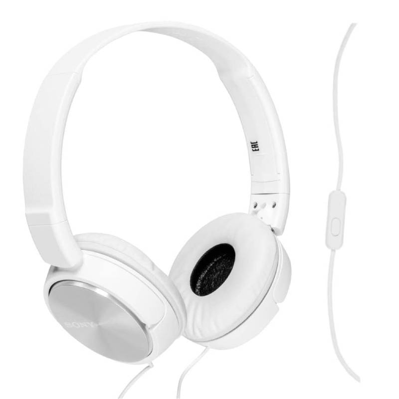 Casque Filaire Sony MDR-ZX310 Pliable - Blanc - Image 2