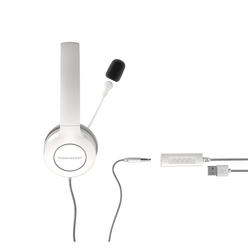 Micro Casque ENERGY SISTEM Office 3   - Blanc - Image 5