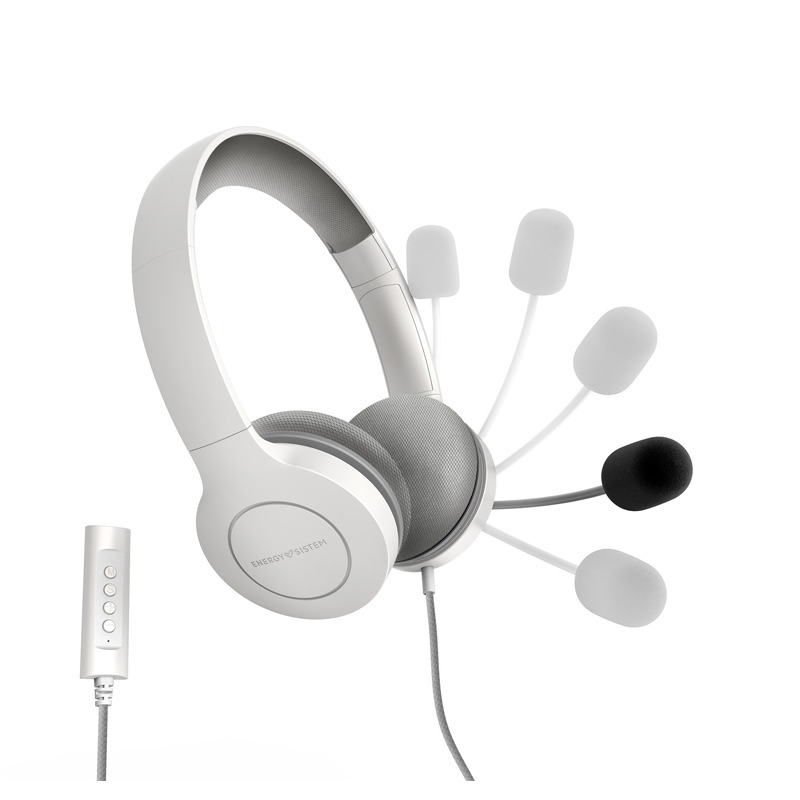 Micro Casque ENERGY SISTEM Office 3   - Blanc - Image 4