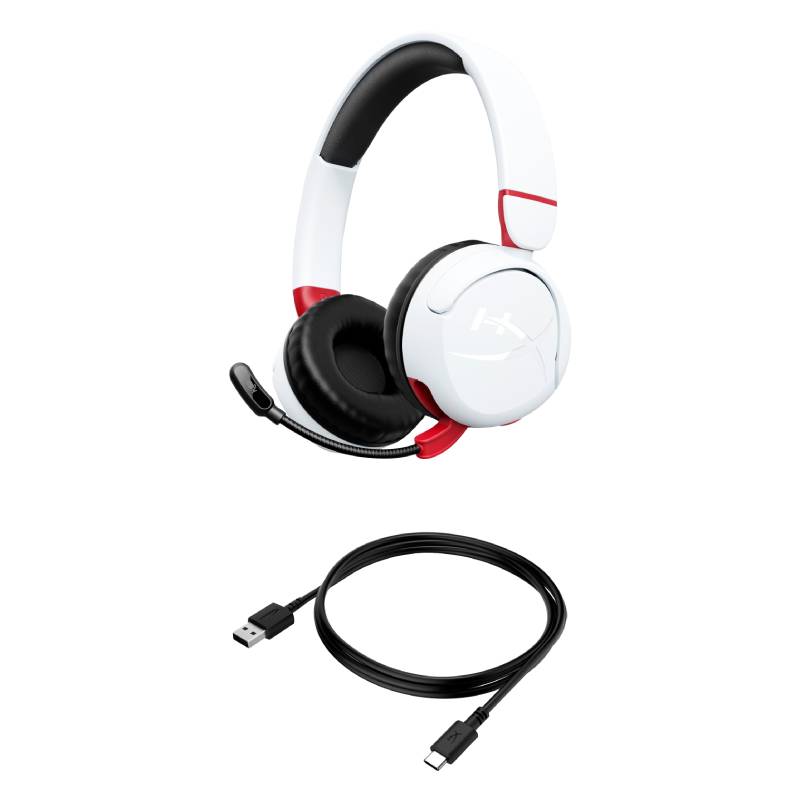 Casque Sans Fil Gamer HYPERX Cloud Mini - Blanc - Image 6