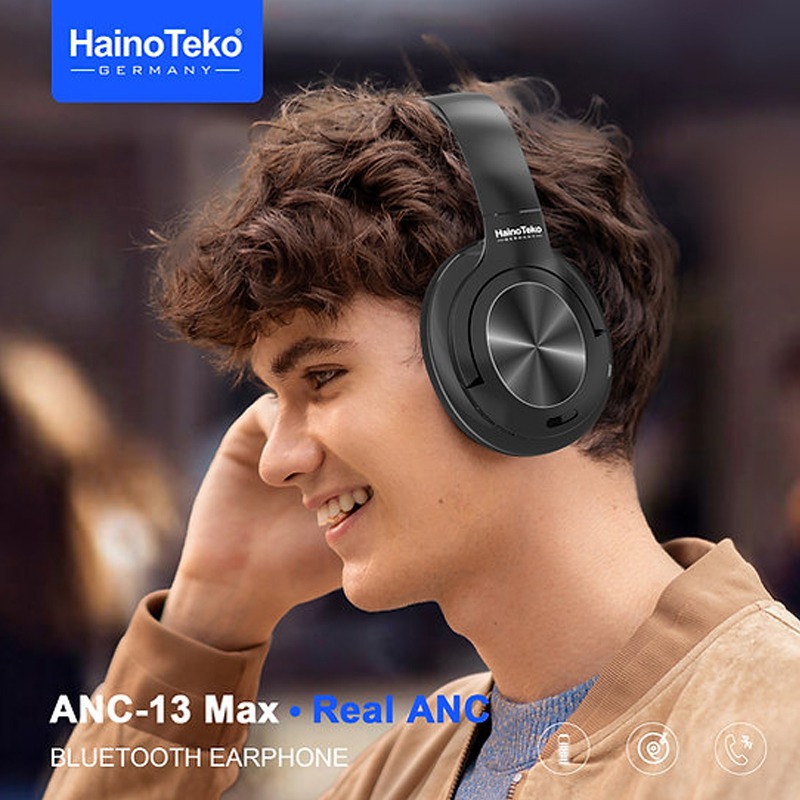 Casque Sans Fil HAINO TEKO ANC-13 - Noir - Image 2