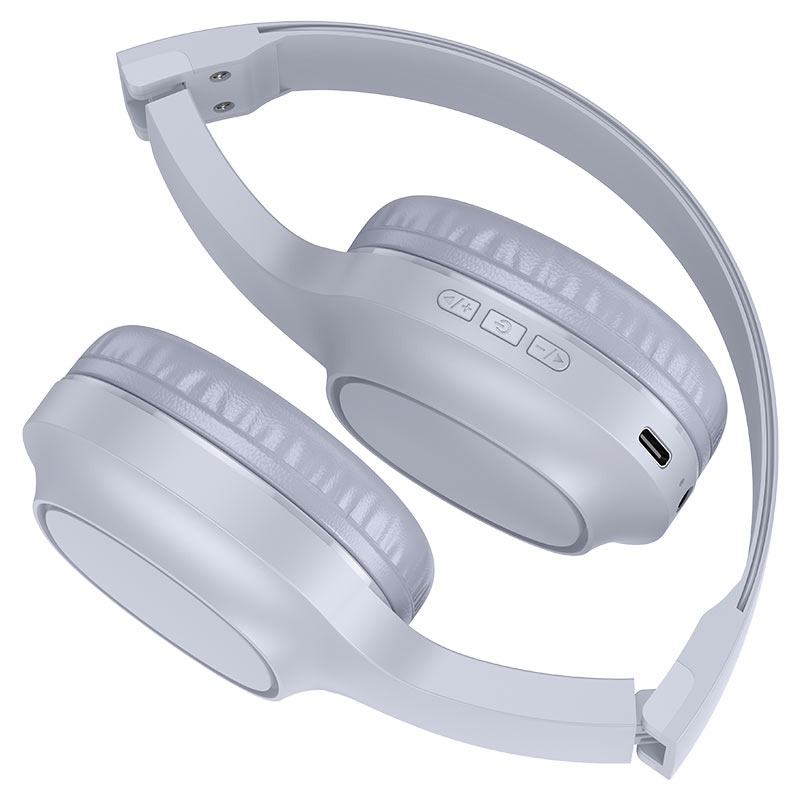 Casque Sans Fil HOCO W46 Charm - Bleu - Image 2