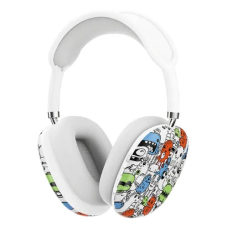 Casque Sans Fil P9 Plus - Gris - Image 2