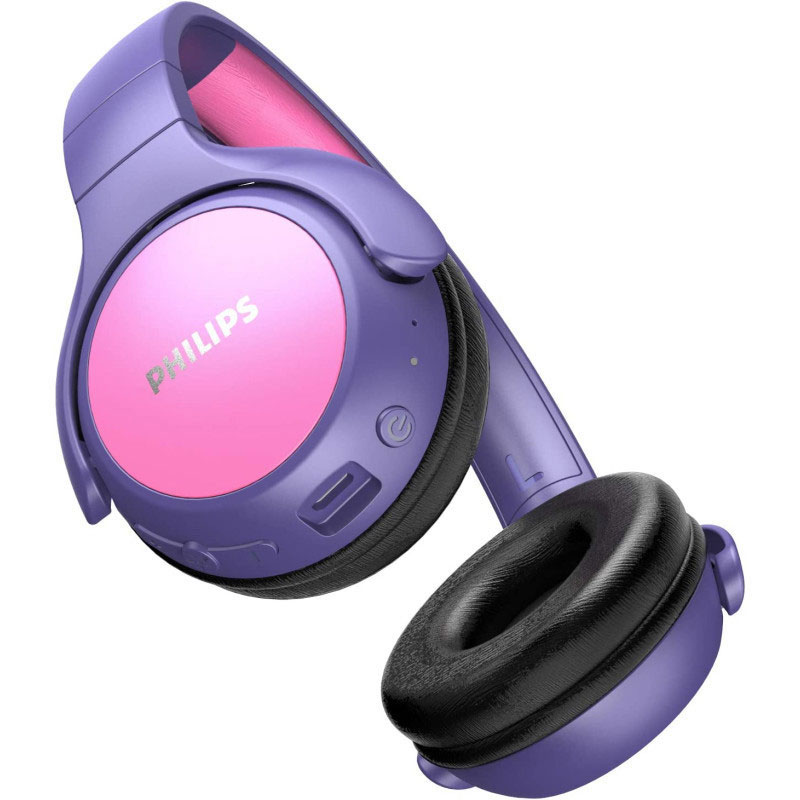 Casque Sans fil PHILIPS TAKH402PK-00 Pour Enfant - Violet & Rose - Image 4