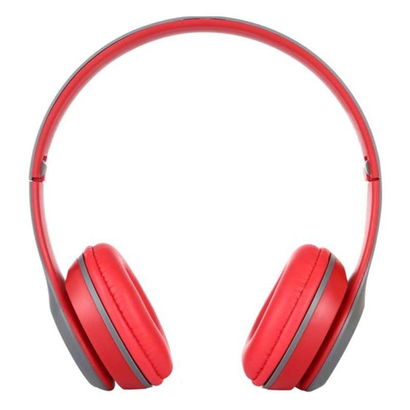 Casque Stéréo Sans Fil OAKORN P47 Bluetooth - Rouge - Image 2