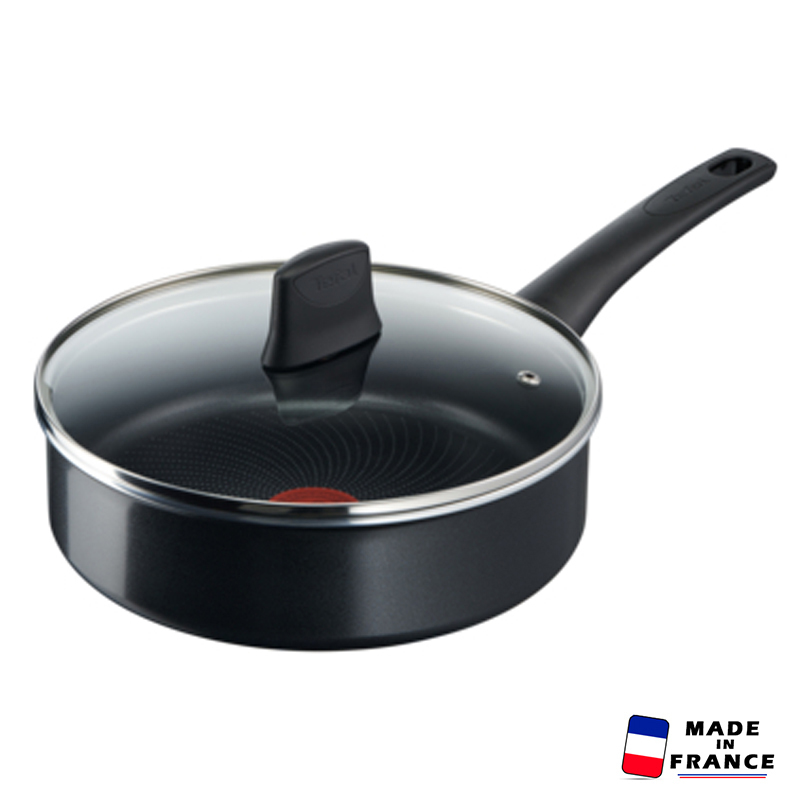 Sauteuse TEFAL Generous Cook 24 cm Avec Couvercle - Noir