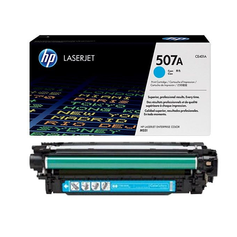 HP 507A toner LaserJet cyan authentique (CE401A), Photo boutique MyTek chez MyTek