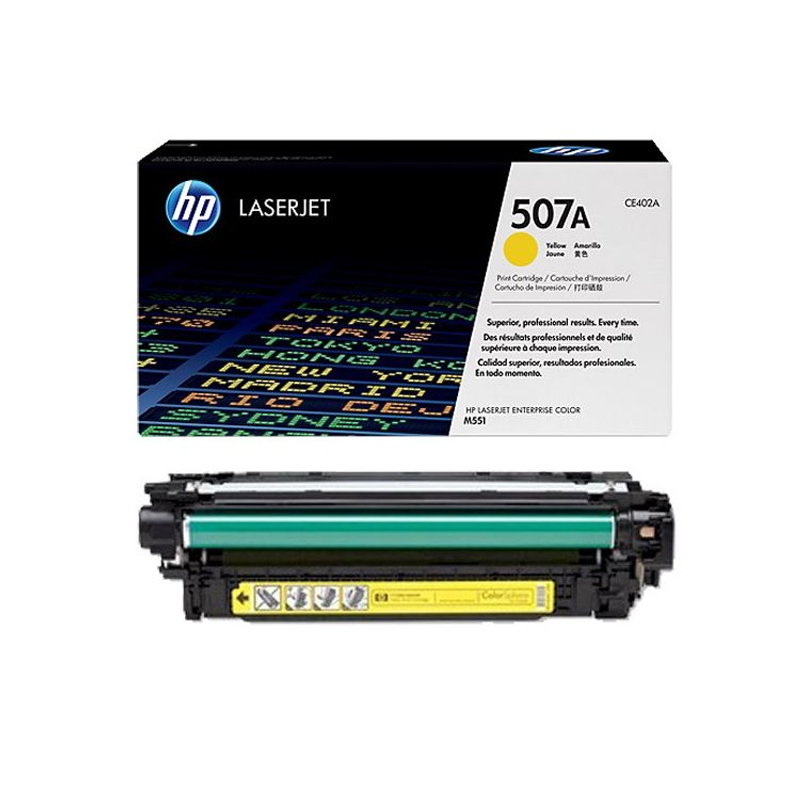 HP 507A toner LaserJet jaune authentique, Photo boutique MyTek chez MyTek