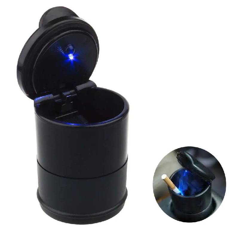 Cendrier de Voiture LED Universel - Noir - Image 2