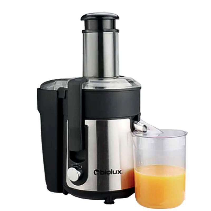  Centrifugeuse de Jus BIOLUX M-CE08 800W - Noir & Inox
