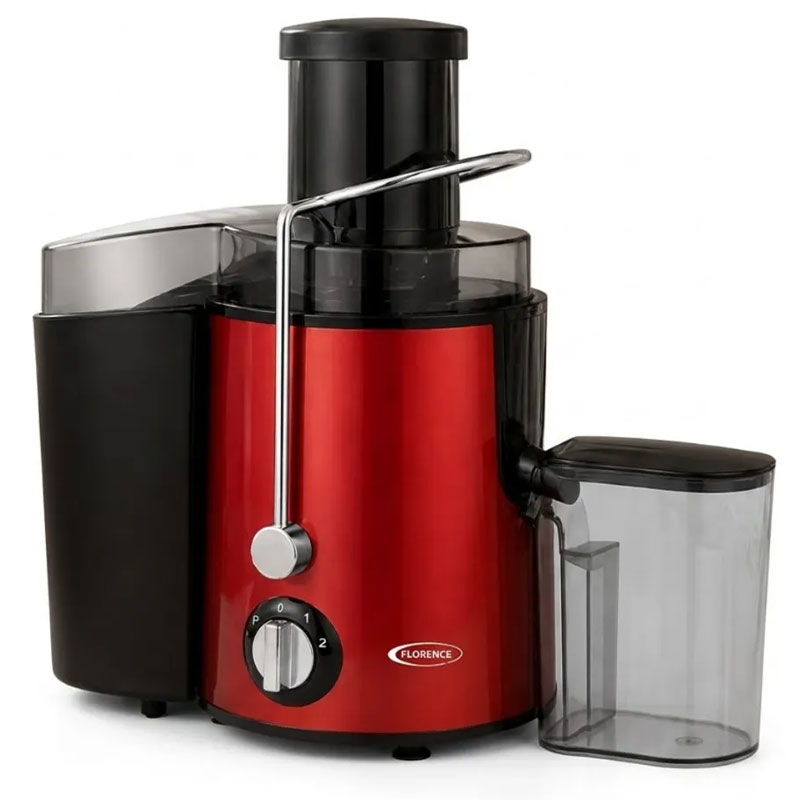 Centrifugeuse de Jus FLORENCE R-2817 1200W - Rouge