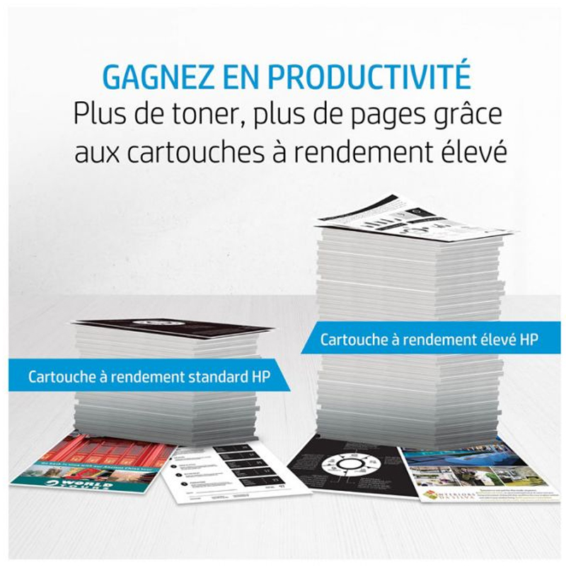 Toner LaserJet original HP 56A - Noir (CF256A) - Image 8
