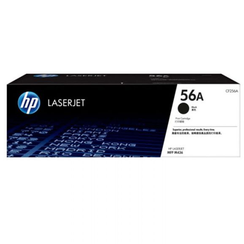 Toner LaserJet original HP 56A - Noir (CF256A)