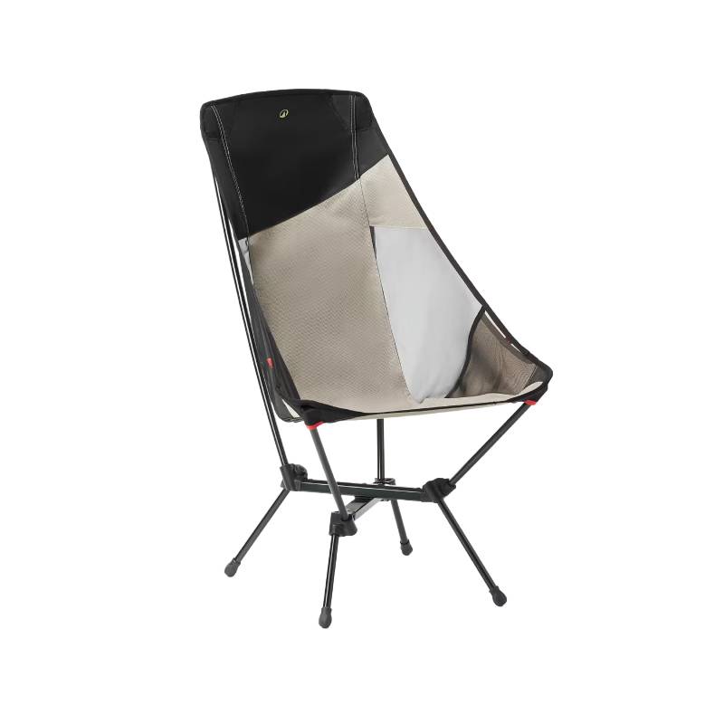 Chaise Basse de Camping Ultra Compacte avec Dossier Haut
