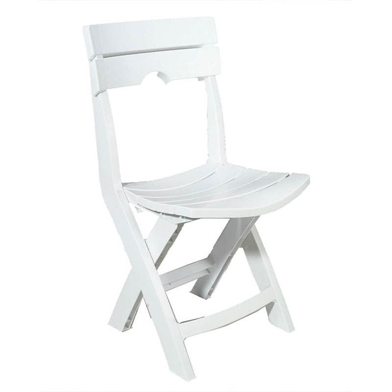 Chaise de Jardin Pliante FLORIDA - Blanc