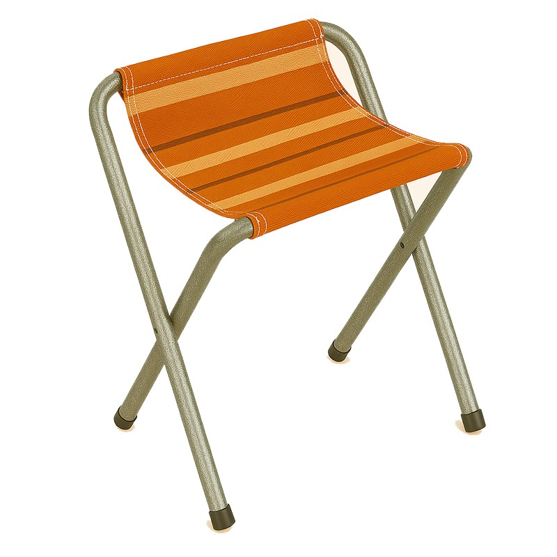 Chaise De Plage Pliante - Orange (CHAISE-P-O)
