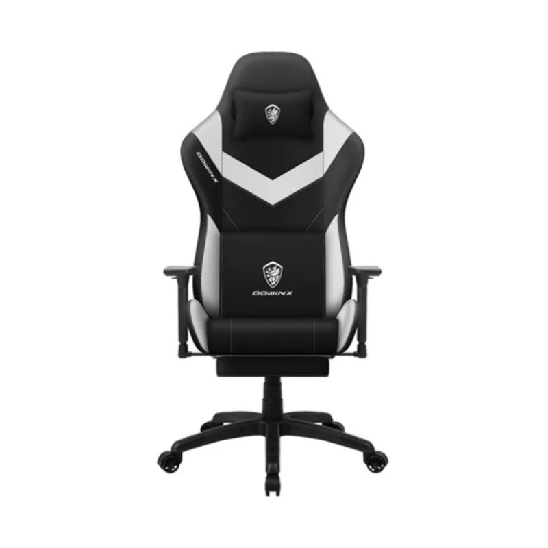 Chaise Gaming DOWINX LS-D1163N Tissu Cuir - Blanc