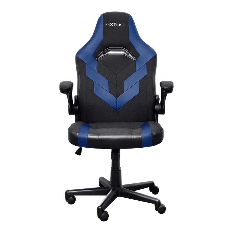 Chaise Gaming TRUST GXT703B RIYE Avec Accoudoirs - Noir et Bleu